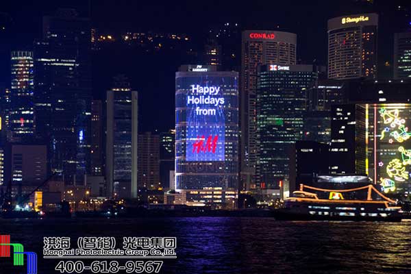 LED光電幕墻，讓您的建筑動(dòng)起來(lái)！洪海LED動(dòng)感天幕